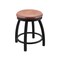 Holland Bar Stool Co 18" Swivel Vanity Stool, Black Wrinkle, Med Maple Seat 80218BWMedMpl - alternate 1